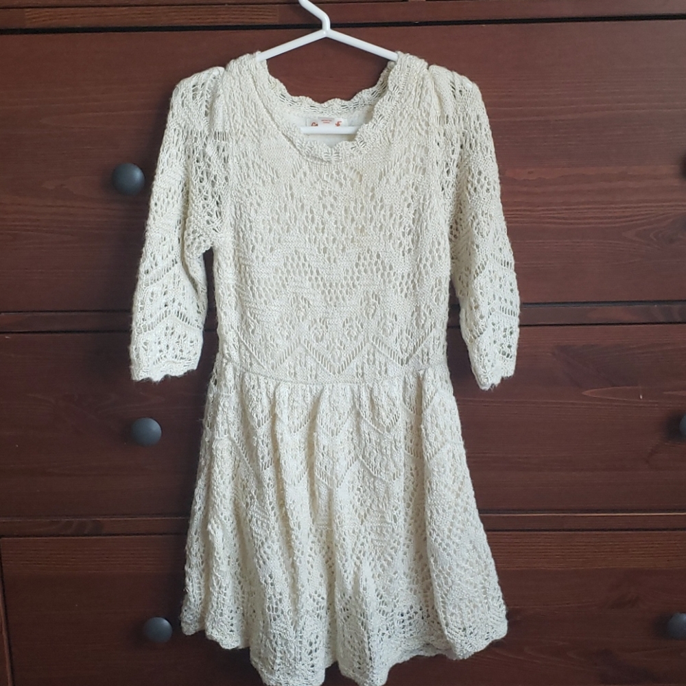 Crocheted dress